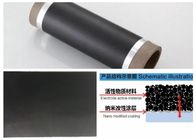 El carbono conductor cubrió el milímetro de material de la base del papel de aluminio 0,012 - 0,040