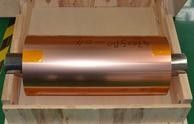 Hoja de cobre fina del alcance, 25um oxidación anti de la hoja de cobre pura de 180 grados