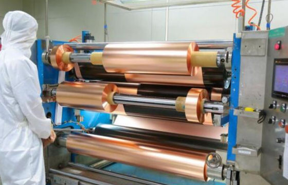 Fuellas de cobre de 12 μm ~ 18 μm de resistencia para la electrónica automotriz