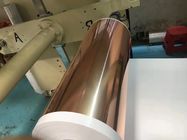 Hoja de cobre ultra fina refinada 6um, rollo máximo de la hoja del cobre de la batería de la anchura de 620m m