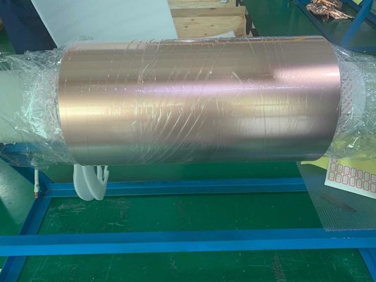 el cobre de 0.1m m ED que protegía la hoja pulió la aprobación cruda del tratamiento superficial ISO