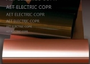 Hoja de cobre laminada flexible, lamina de cobre gruesa de 0,009 - de 0.035m m
