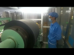 Lámina de cobre enrollada con tratamiento negro.